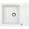 Granitový drez Pyramis MIDO 500 620 mm biela 070088601