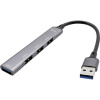 i-tec I-TEC USB 3.0 Metal HUB 4 Port passive USB kombinovaný hub; U3HUBMETALMINI4