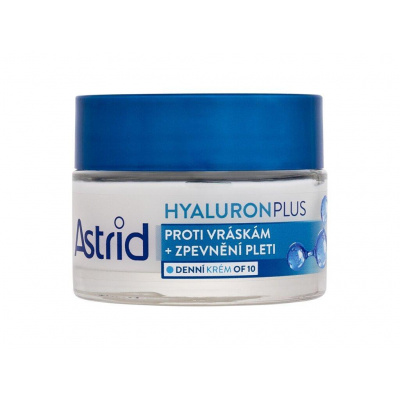Astrid Hyaluron 3D Antiwrinkle & Firming Day Cream (W) 50ml, Denný pleťový krém SPF10