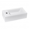 Glacera Umývátko Bigio 50x25 cm otvor pro baterii vlevo BG5025L