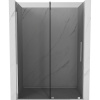 Mexen Velar, posuvné sprchové dvere do otvoru 160 cm, 8mm šedé sklo, chrómová, 871-160-000-41-01