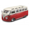 Bburago Plus Volkswagen Van Samba Red/White 1:32