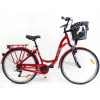 Mestsky bicykel - Mestský bicykel pre ženy 7 Gears Solaris Red (Mestský bicykel pre ženy 7 Gears Solaris Red)