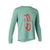 Detský cyklistický dres Fox Yth Ranger Dr LS Jersey Eucalyptus