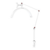 Ošetrovacia lampa Glow MX3 pre stolové dosky biela