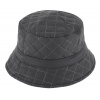 Fiebig - Headwear since 1903 Nepremokavý šedý prešívaný bucket hat - jesenný vodeodolný klobúk - Fiebig 1903 Veľkosť: 57 cm (M)