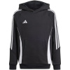 Adidas Tiro 24 Hooded Sweat Jr IJ5611 sweatshirt (191597) Black 116cm