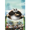 CUKROVÁ TLAČ jedlý obrázok na tortu Cukrová hmota Kung Fu Panda - Hrdinovia