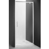 Roth PXDO1N 90x200cm jednokrídlové dvere do niky, profil Brillant, Číre sklo 525-9000000-00-02