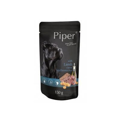Piper Adult Kapsička pre psov jahňa,mrkva a hnedá ryža 150g