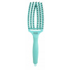 Olivia Garden Finger Brush kefa na vlasy masážna 6-radová stredná mint