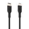 Belkin CAA003bt2MBK BOOST Lightning a. USB-C, 2m, černý