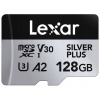 Lexar microSDXC Professional Silver Plus 128 GB LMSSIPL128G-BNANG