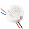 LED napájací zdroj 12V DC 10W 0,83A do plechovky fi60 mm