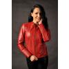 Max Original Leather Dámska kožená bunda ALICE (2XL 54-56) - Red - 2XL