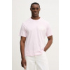 Bavlnené tričko Calvin Klein Jeans LV14RE801G ružová XL