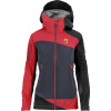 KARPOS Dámska skialpová bunda MARMOLADA W JACKET - sivo červená Veľkosť: S