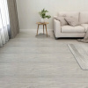 VidaXL Samolepiace podlahové panely, 55 ks, PVC, 5,11 m², sivé