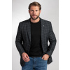 Pánske voľnočasové sako BANDI, model TAILORED SATORIO Antracit