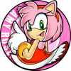 CUKROVÁ TLAČ jedlý obrázok na tortu Cukrová hmota Sonic Amy Rose 2 + MENO TEXT