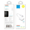 Joyroom Joyroom Adapter Lightning to Lightning/ Lightnig, 0.12m, White (S-Y104)