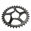 RACE FACE převodník SINGLE Direct Mount 3 BOLT (SRAM), N/W 36T 10-12S černá RNWDM36BLKSM3BOLT