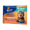 Výhodné balenie Brekkies Daily Delice 24 x 85 g - kuracie a morčacie