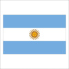 Magnetka vlajka Argentína