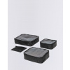 Herschel Supply Kyoto Packing Cubes Black Tonal