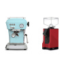 Ascaso Dream ONE, Kid Blue + Eureka Mignon Silenzio, BL ferrari red