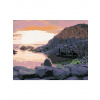 Diamantové maľovanie - ZÁPAD SLNKA, ÍRSKO (TED DAVIS) Rámovanie: vypnuté plátno na rám, Rozmer: 40x50 cm