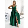 Numoco Dámske spoločenské šaty JULIET 512-1 Farba: Zelená, Veľkosť: M