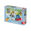 Dino Puzzle Krtko vo vode 24 dielikov maxi