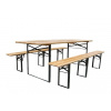 Kinekus Nábytok pivný set 180cm OTO, stôl 180x70cm + 2x lavica 180x25cm