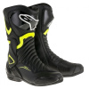 Topánky S-MX 6, ALPINESTARS (čierne / žltá fluo, veľ. 38)