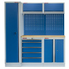 Zostava kvalitného PROFI BLUE dielenského nábytku, 5 ks - MTGS1300BAL02