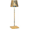 Stolná lampa Poldina 38 cm modro-zlatá