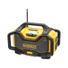 Dewalt DCR027 akumulátorové, sieťové stavebné rádio DAB, Modrátooth bez batérie