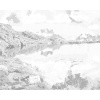 ZUTY Bodkovanie - RÁNO NA JAZERE LAC BLANC Rámovanie: bez rámu a bez vypnutia plátna, Rozmer: 80x100 cm