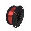 PETG filament pre 3D tlač, priemer 1,75mm, 1kg, farba červená, Gembird