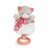 Doudou Plyšová hudobná hračka 20 cm mačka Doudou et Compagnie Paris