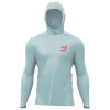 Bunda COMPRESSPORT Hurricane Waterproof 10/10 Jacket grey dawn L