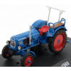 Edicola Eicher Tiger Tractor 1960 - Con Vetrina - S vitrínou 1:43 Modrá červená