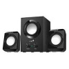 Genius reproduktory SW-2.1 300, 2.1, 10W, čierne, regulácia hlasitosti, regulácia basov, 3,5