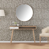 Nástěnné panely 24 ks betonové 50 x 50 cm XPS 6 m² ametyst Šedá 4100055