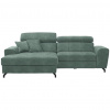 Carryhome ROHOVÁ SEDACIA SÚPRAVA, textil, mätovozelená - Sedačky - 000812004404