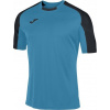 Joma Futbalový dres S/S T-SHIRT ESSENTIAL TURQUOISE-BLACK Veľkosť: 6XS/5XS