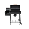 LUND – Gril na drevené uhlie s udiareňou, 64 × 37 cm – 99587