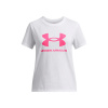 Dievčenské tričko s krátkym rukávom UNDER ARMOUR-UA BIG LOGO SS-WHT Biela XL 2025