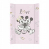 CEBA Podložka s pevnou doskou COMFORT Disney Minnie & Mickey Pink 50 x 70